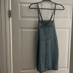 Forever 21 Denim Overall Dress